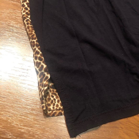 Worthington V Neck Leopard Print Tank Top. Size is Petite Medium. - Picture 8 of 8